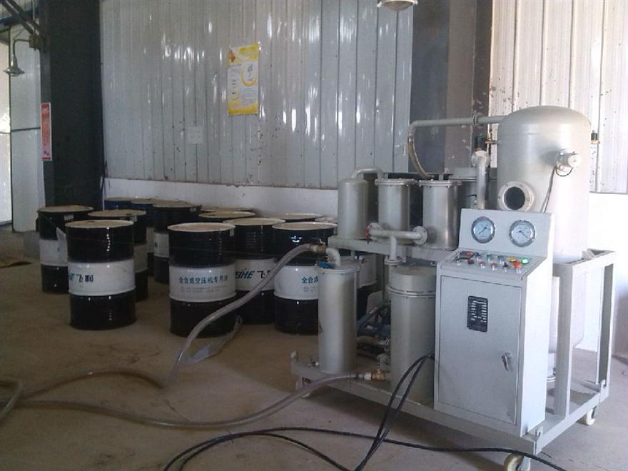 濾油機(jī)現(xiàn)場使用圖