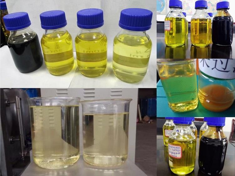 蒸餾設備為什么過濾還原基礎油而非成品油？