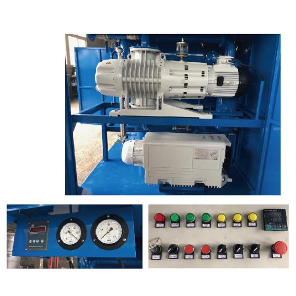 雙級真空濾油機細節(jié)