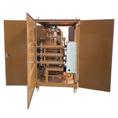 聚結(jié)式真空帶加熱濾油機(jī)