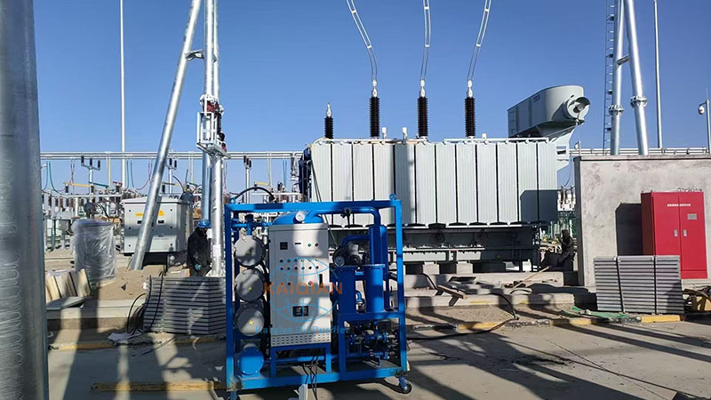 110KVA變壓器油濾油機(jī)現(xiàn)場.jpg